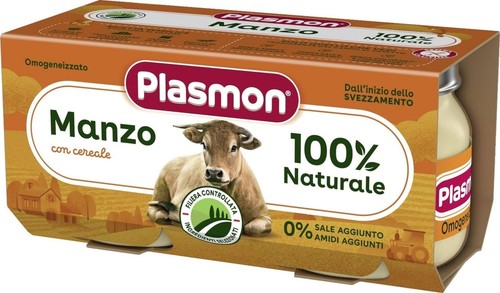 Omogeneizzato manzo 2x80g - omogeneizzato,