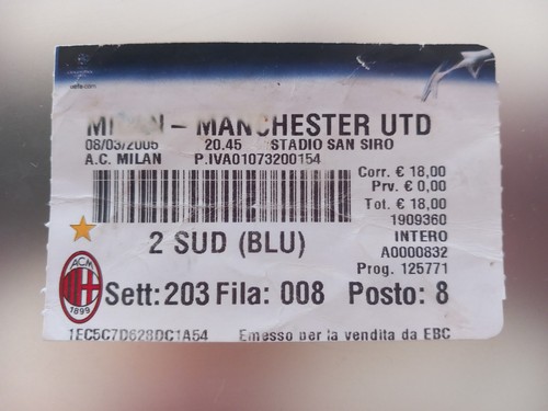 Biglietto milan v - ac,
