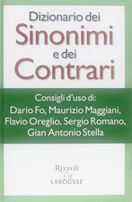DIZIONARIO DEI SINONIMI E DEI