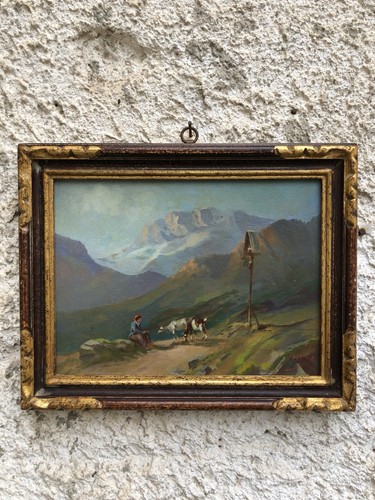 Quadro scena bucolica - quadro, -scena