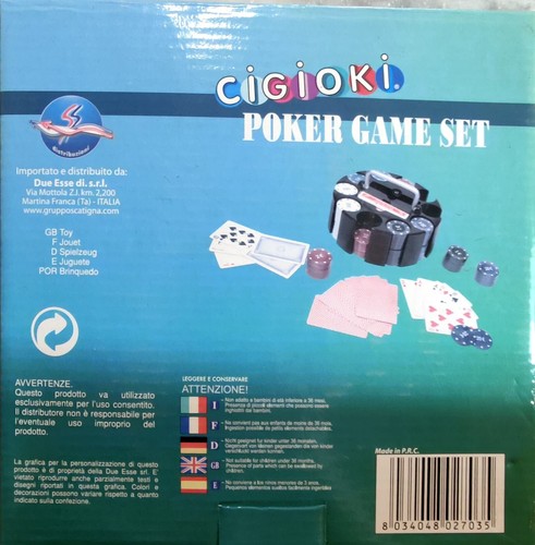 Set poker completo cigioki - poker, con
