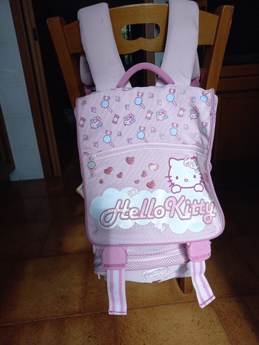 Zaino scuola hello - hello, rosa