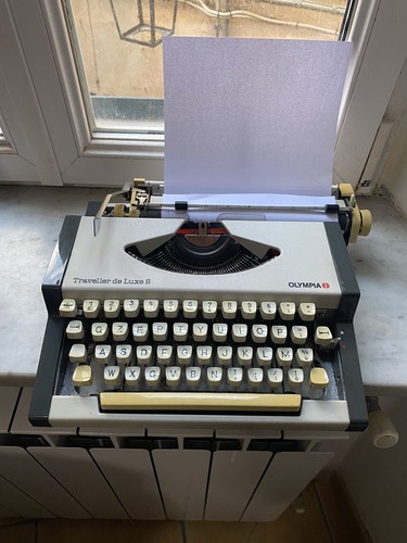 Macchina scrivere olympia - scrivere,