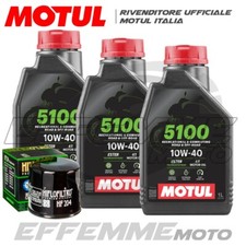 Tagliando YAMAHA XJ6 600 / XJ6 Diversion 2009-2016 (3 MOTUL 5100 10W40 + filtro)
