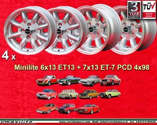 Cerchi fiat minilite pc - fiat, 2