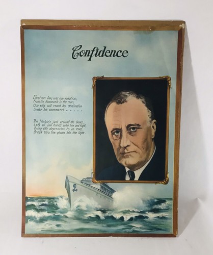 Fdr poster 1932 - fdr-poster, 1932-1933