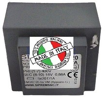 TRASFORMATORE 16VA PER SCHEDA FR 20 PER TRITACARNE