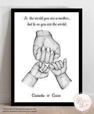 Quadro personalizzato mamma e