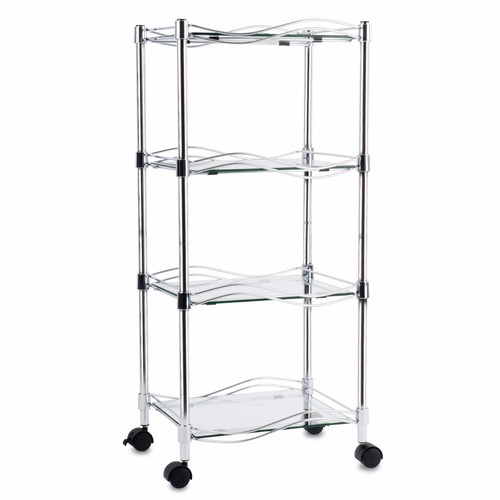 Scaffale vetro luna 4 - in,