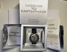 Omega X Swatch Moonswatch Missione alle fasi terrestri.