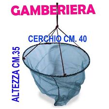 cestello per gamberi rete cattura gamberi nassa inganno retino pesca gamberi