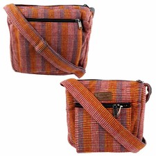 Borsa a tracolla a righe borsa