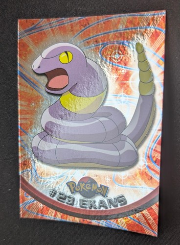 Ekans holo foil pokemon topps - holo,