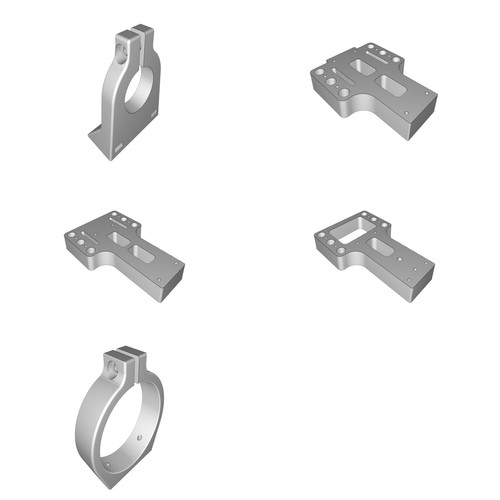 Piastra adattatore cnc per - adattatore,
