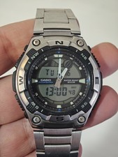 Casio AQW 100 Tide Graph Moon