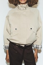 ZARA GIACCA BOMBER OVERSIZE