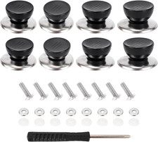 8 Bottoni per Coperchio Pentola, Manopole per Pentole, Coperchio Universale, per