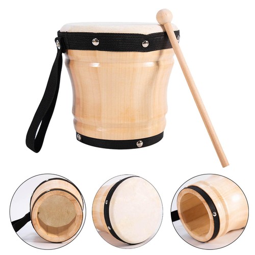 Tamburo bongo legno - in, fatto