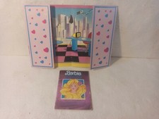 ? Cartoncino Barbie reporter + Barbie diario dell'estate - Redazionale N°4  ?