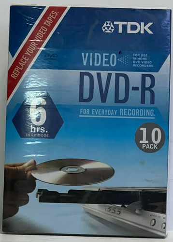 Tdk dvd confezione - tdk, 10