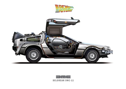 Delorean dmc ritorno - delorean, dmc-12