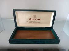 aurora scatola per penna Stilografica Oro Massiccio.