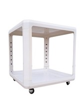 Carrello Bar Kartell Bianco Design Alberto Rosselli Anni 70