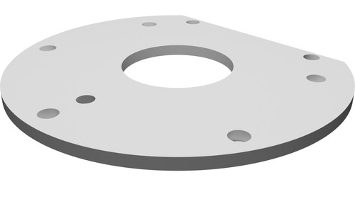 Piastra base fresatrice - piastra,