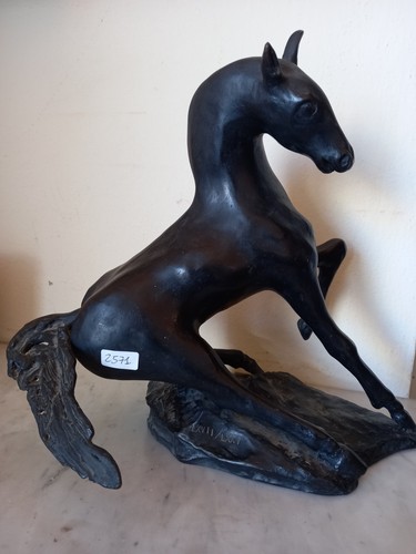 Aligi sassu scultura cavallo - aligi,