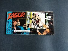 ZAGOR STISCIA COLLANA LAMPO 4° SERIE NR. 62 ZAGOR RACCONTA CEPIM BONELLI 1969