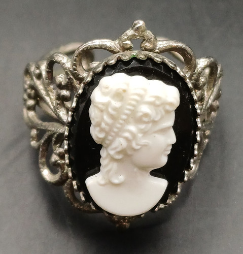 Anello cammeo onice - anello,