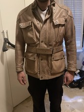 giacca di pelle uomo Vintage