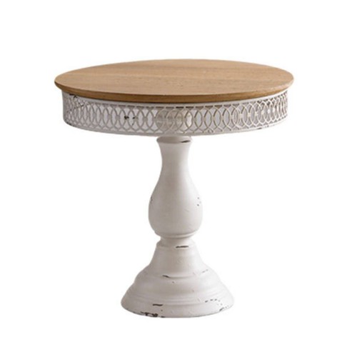 Alzata con base piedistallo - con,