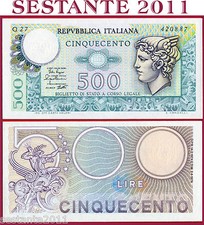 ITALIA  ITALY  -   500 Lire