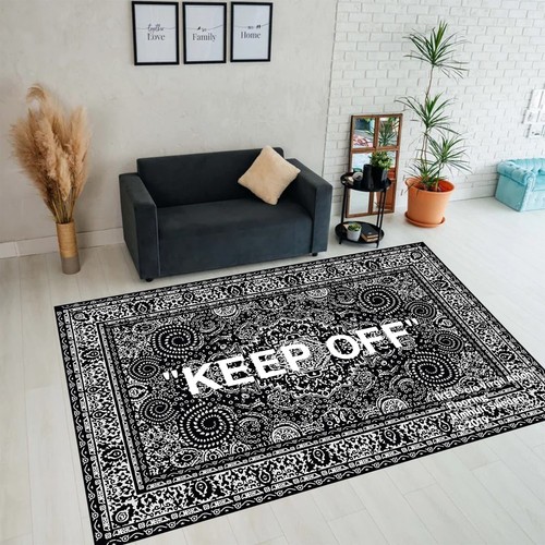 Tappeto nero keep off - nero,