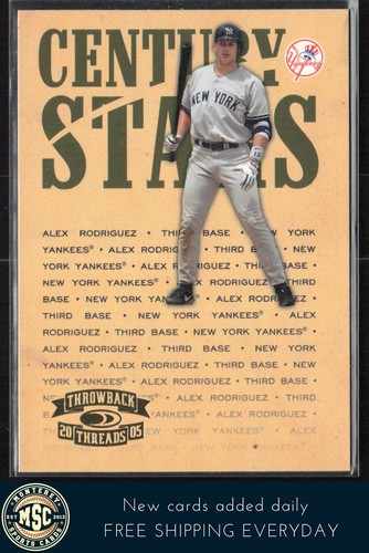 Alex rodriguez 2005 donruss - alex,