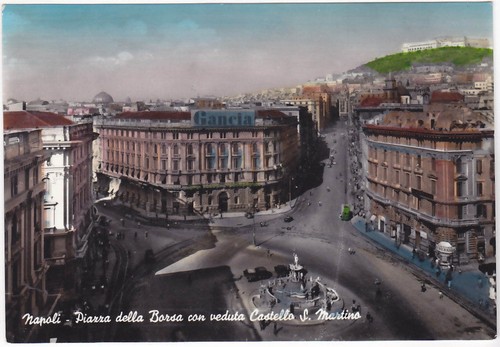 Napoli piazza della borsa - napoli,