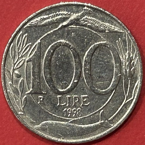 Moneta 100 lire 1998 italia - 1998,