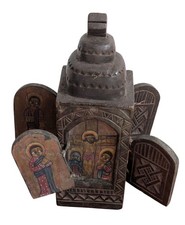 Altare icona in legno