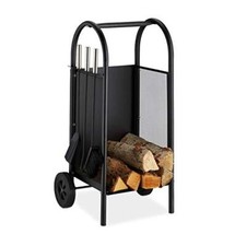 Relaxdays Carrello Portalegna