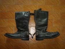Stivaletti moto pelle rg - pelle,