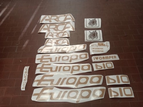 Adesivi set per camper - set, arca