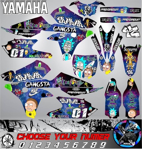 Kit grafico yamaha - kit, 250f