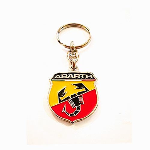 Portachiavi abarth metallo - portachiavi,