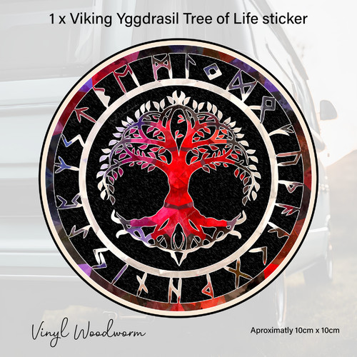 Adesivo vinile viking - adesivo,