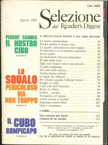 Selezione dal reader digest - dal, reader's
