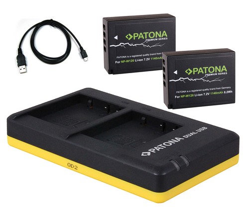 Batteria premium doppio - +,