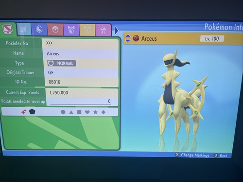 Shiny arceus pokemon diamante - shiny,