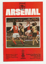 Arsenal v Juventus 1979/80 Cup