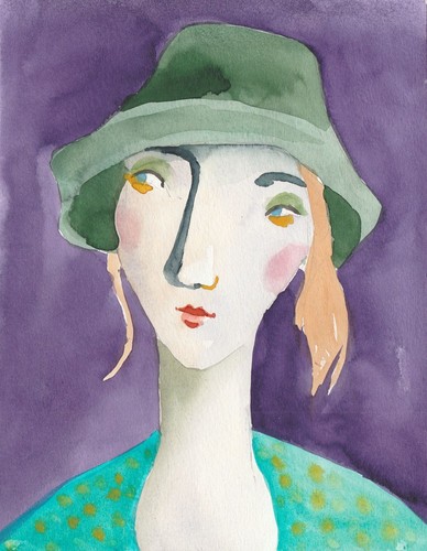 Acquerello originale cappello - originale,,